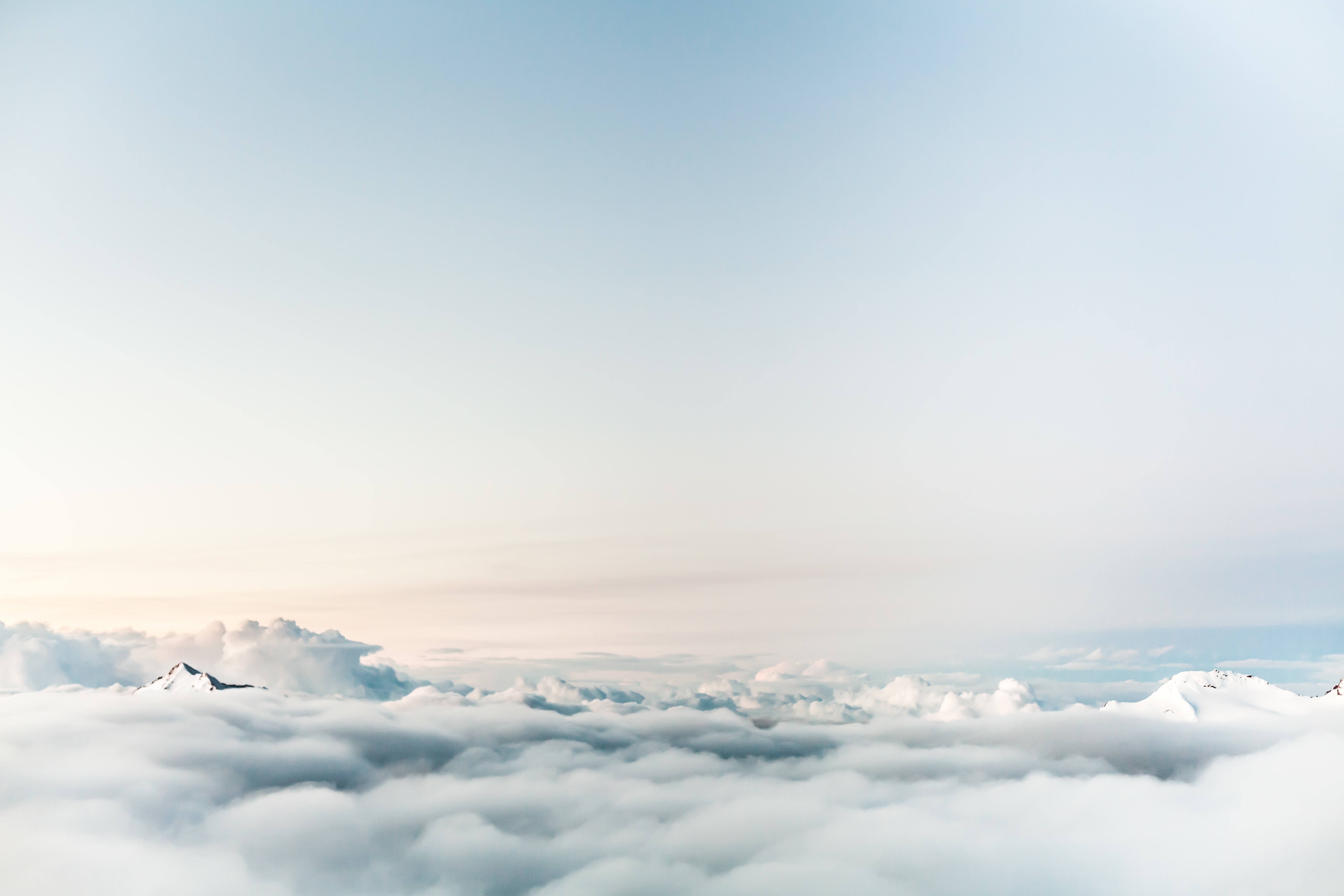 Grenzenlos über den Wolken
